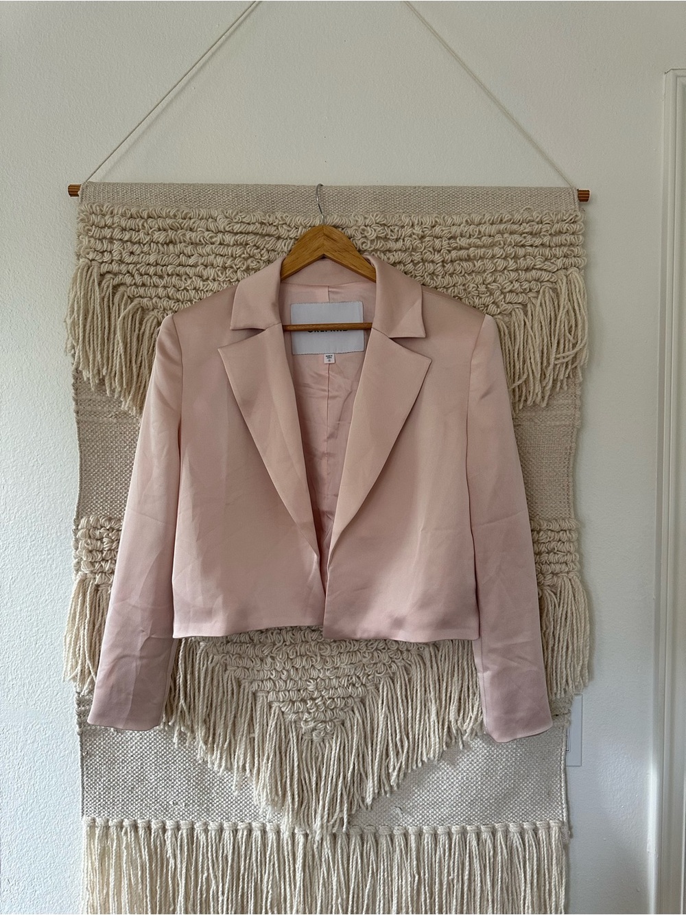 GRLFRND Jain Satin Blazer